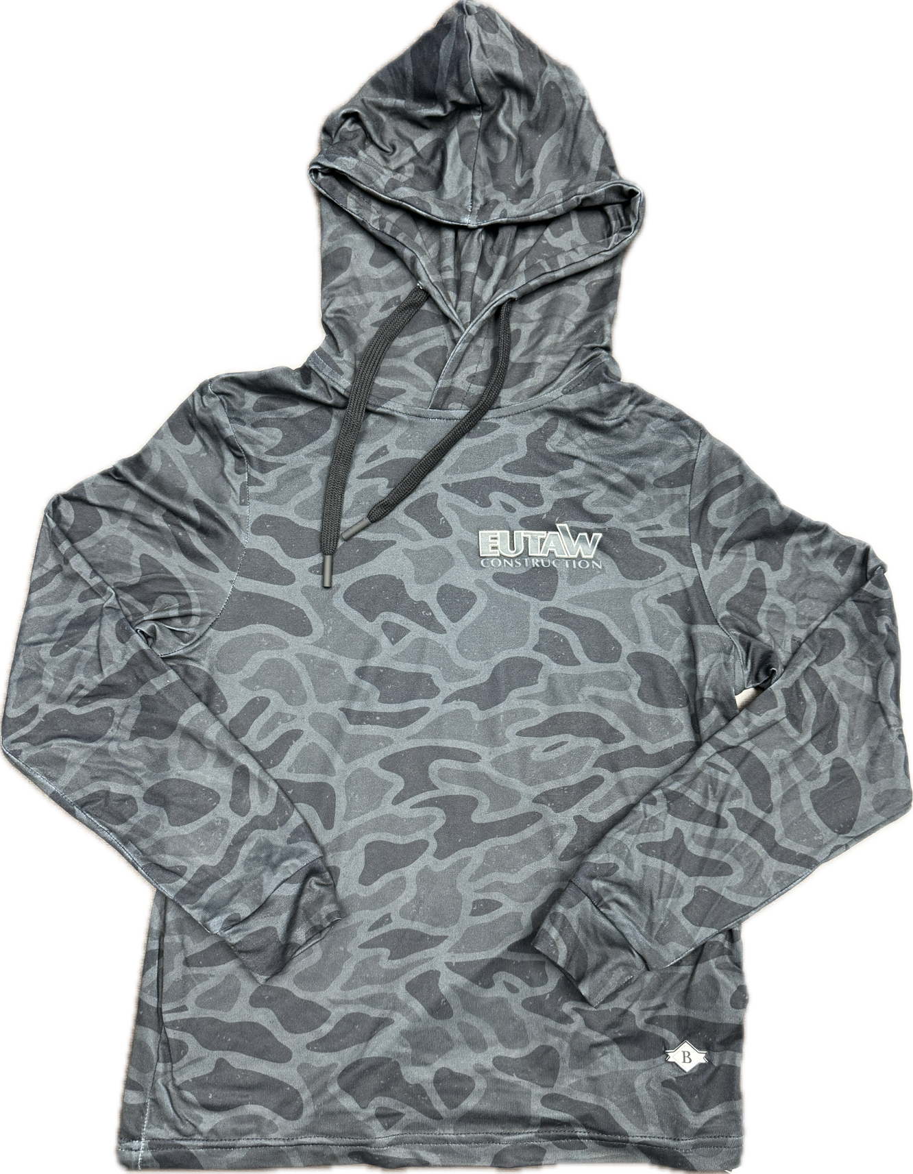 Burlebo Youth Performance Hoodie - Black Camo