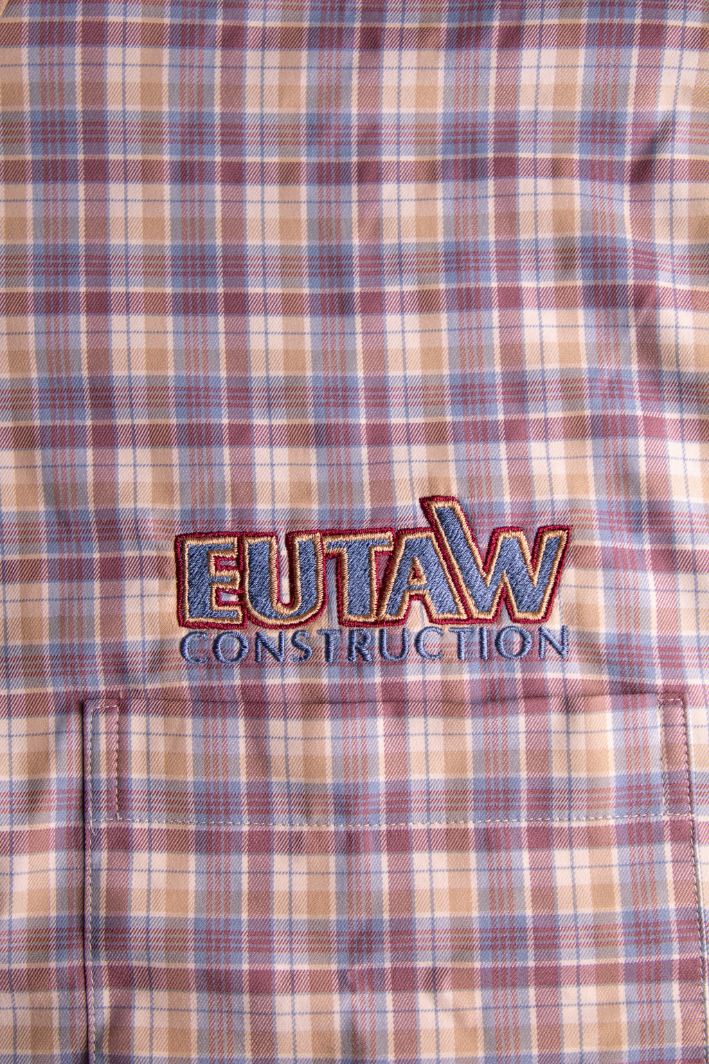 NEW! SSCO Ridgeside Plaid Fall Polo - Desert Frost