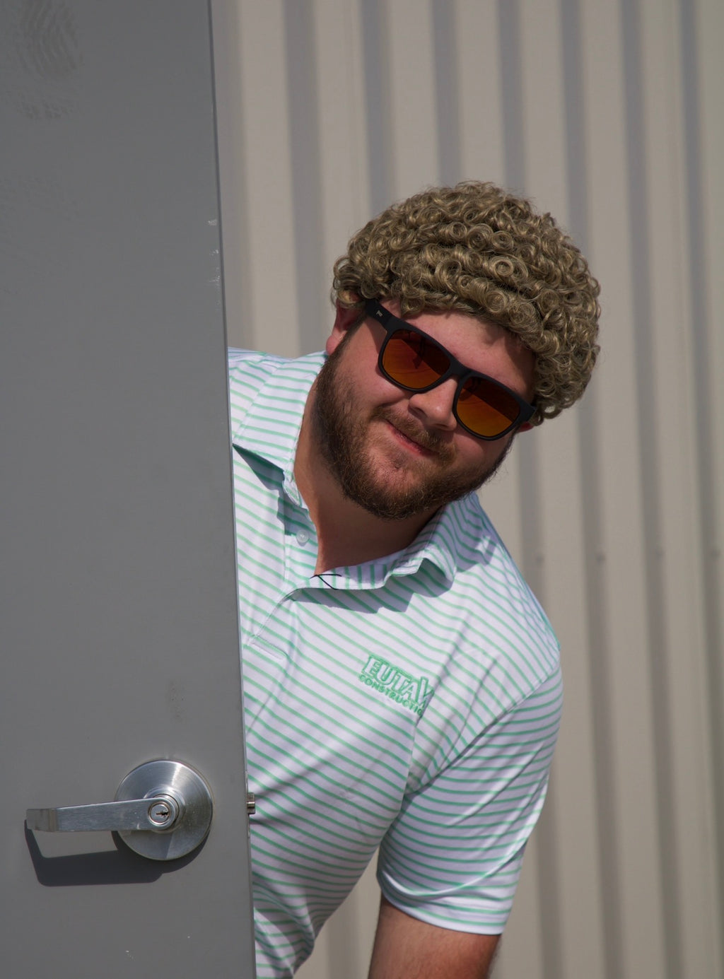 STEINBERG POLO - GREEN / WHITE