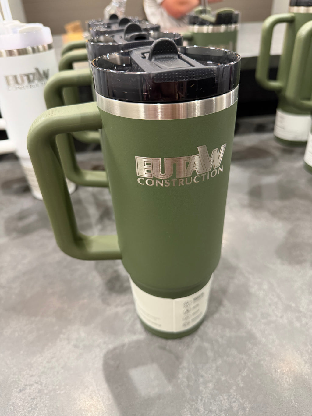 30oz Green / Flip Top