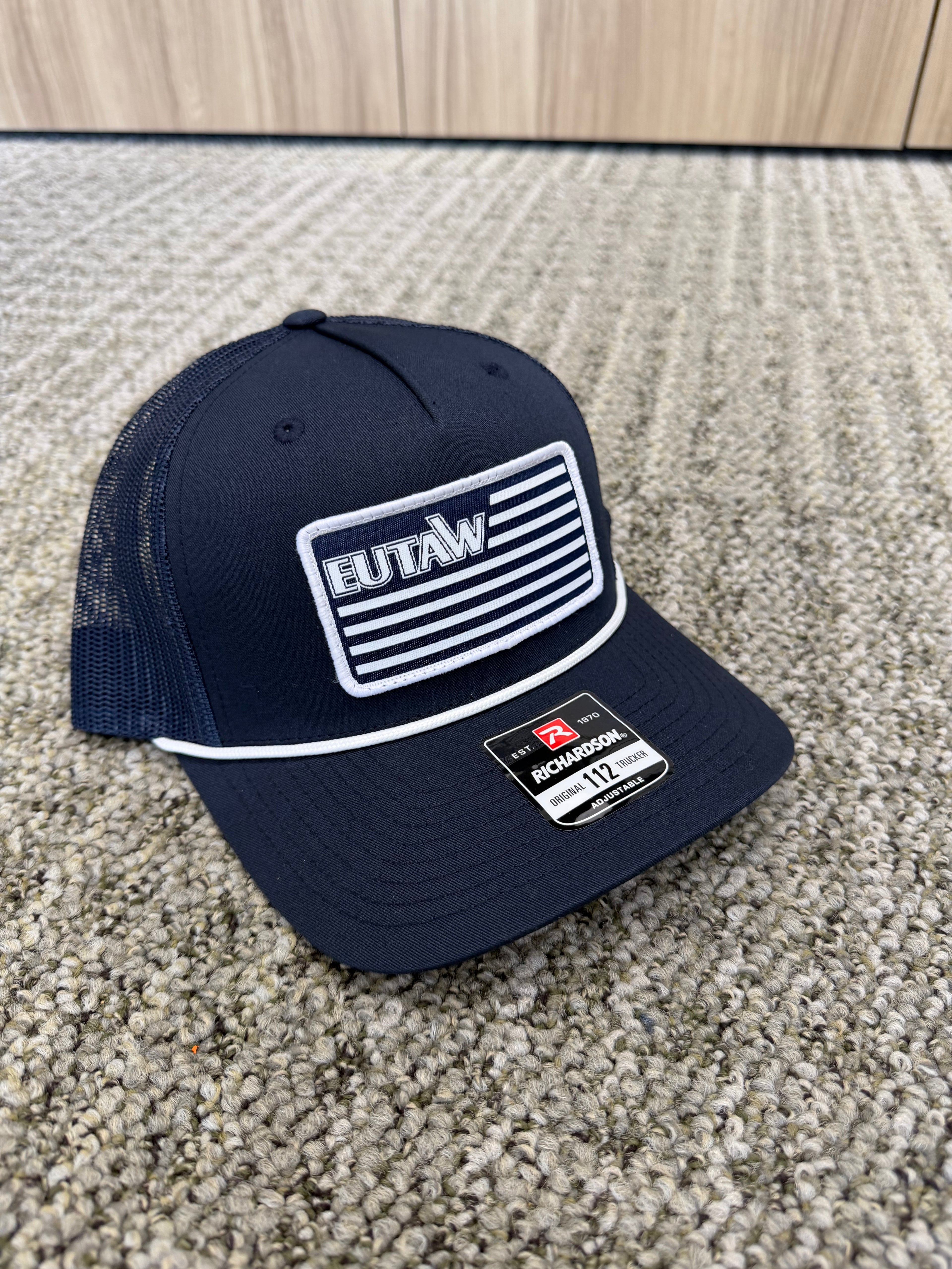 Richardson 112 Navy/White Flag