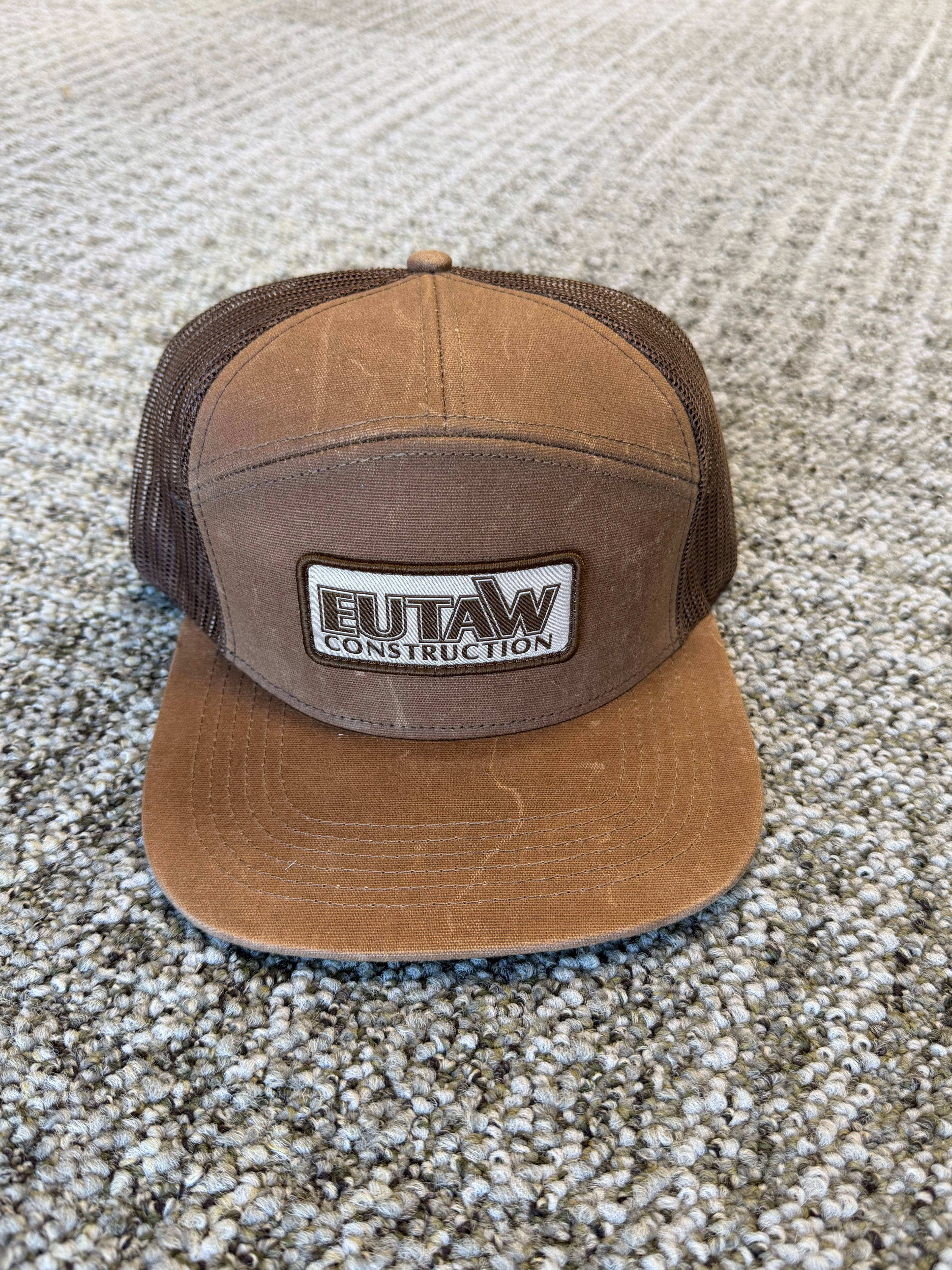 New Brown Flat-bill hat