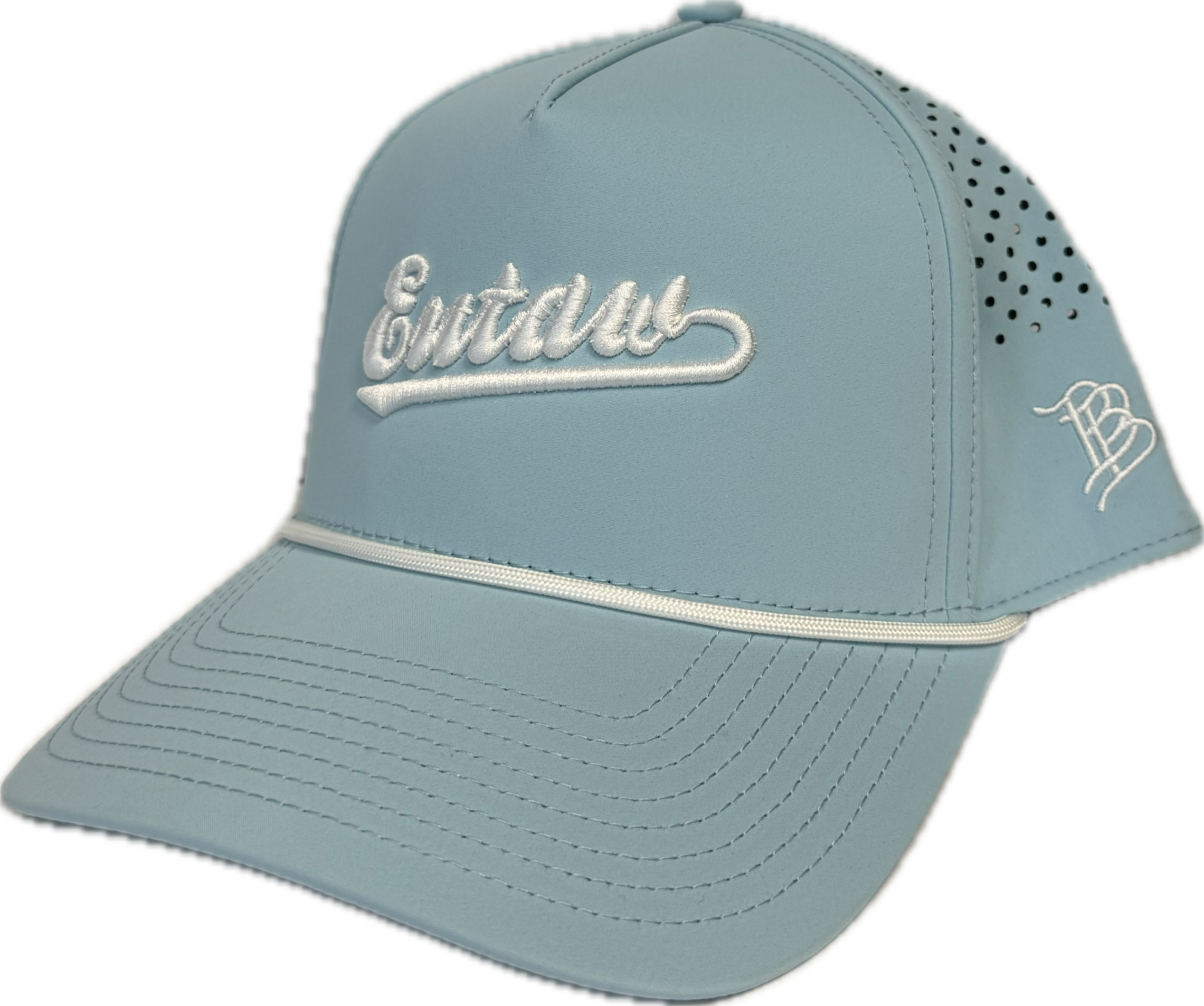 Branded Bills Rope Hat - Powder Blue