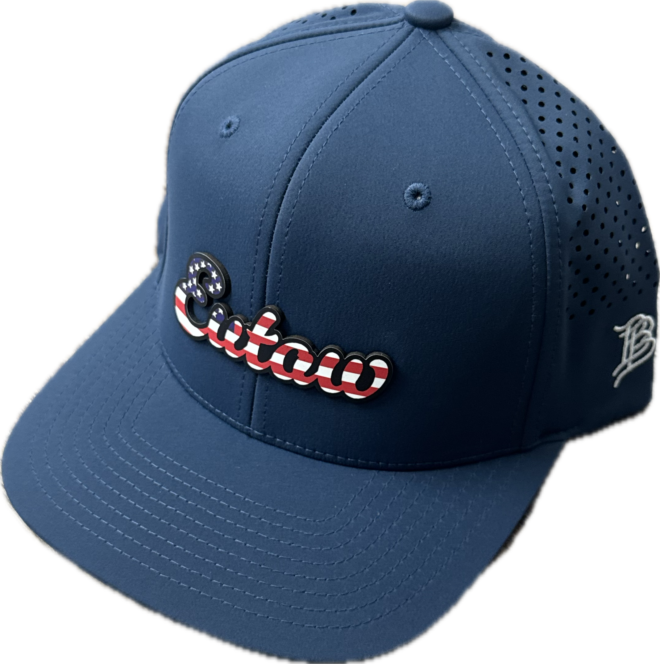 Branded Bills - Navy Bold USA Patch