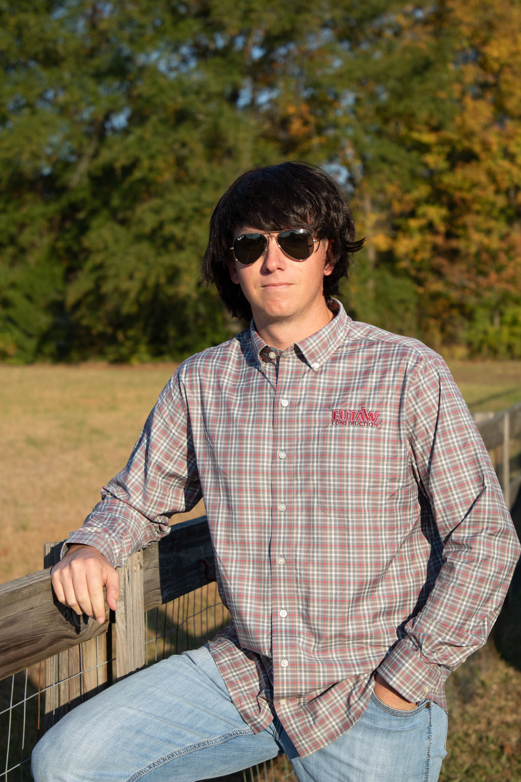 NEW! SSCO Samford Check Fall Polo - Capstone