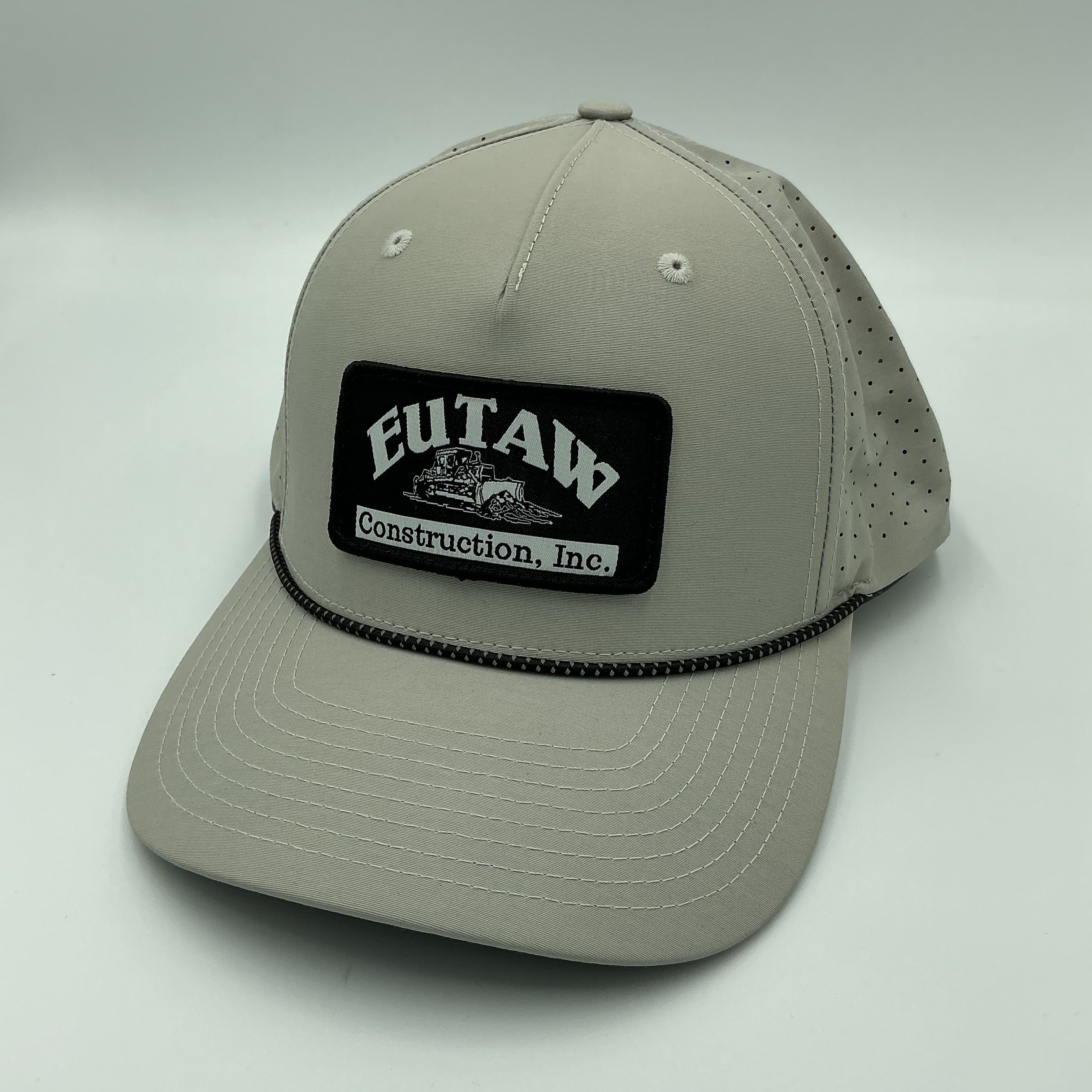 Richardson 355 - Silver/Black-Silver w/ Black & White Patch