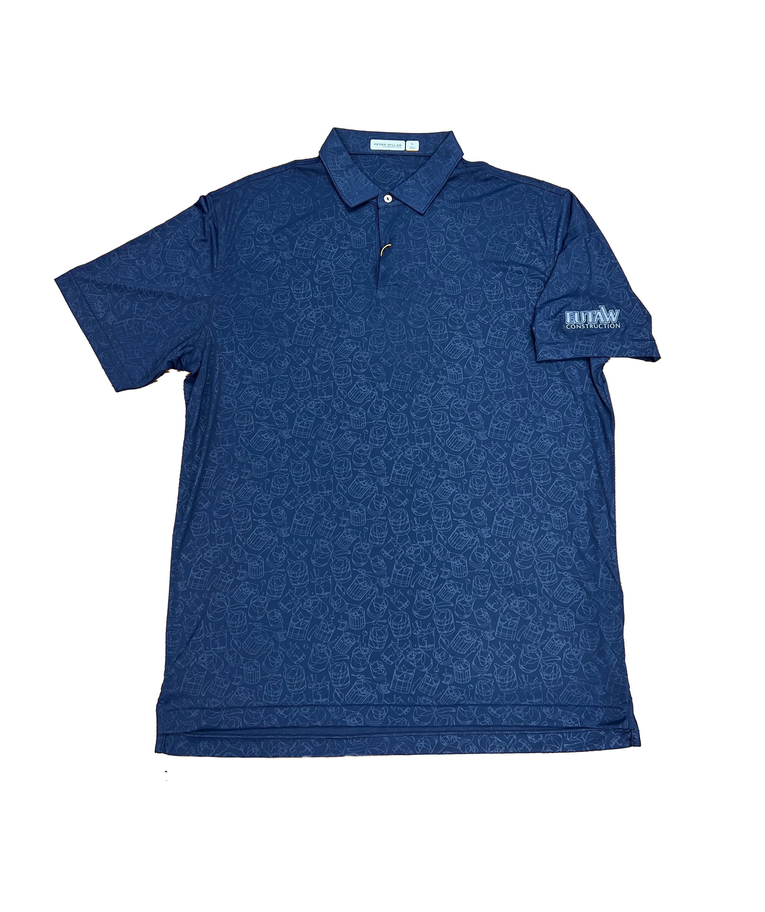 Peter Millar Featherweight Polo (Old Fashioned & Course Camo)