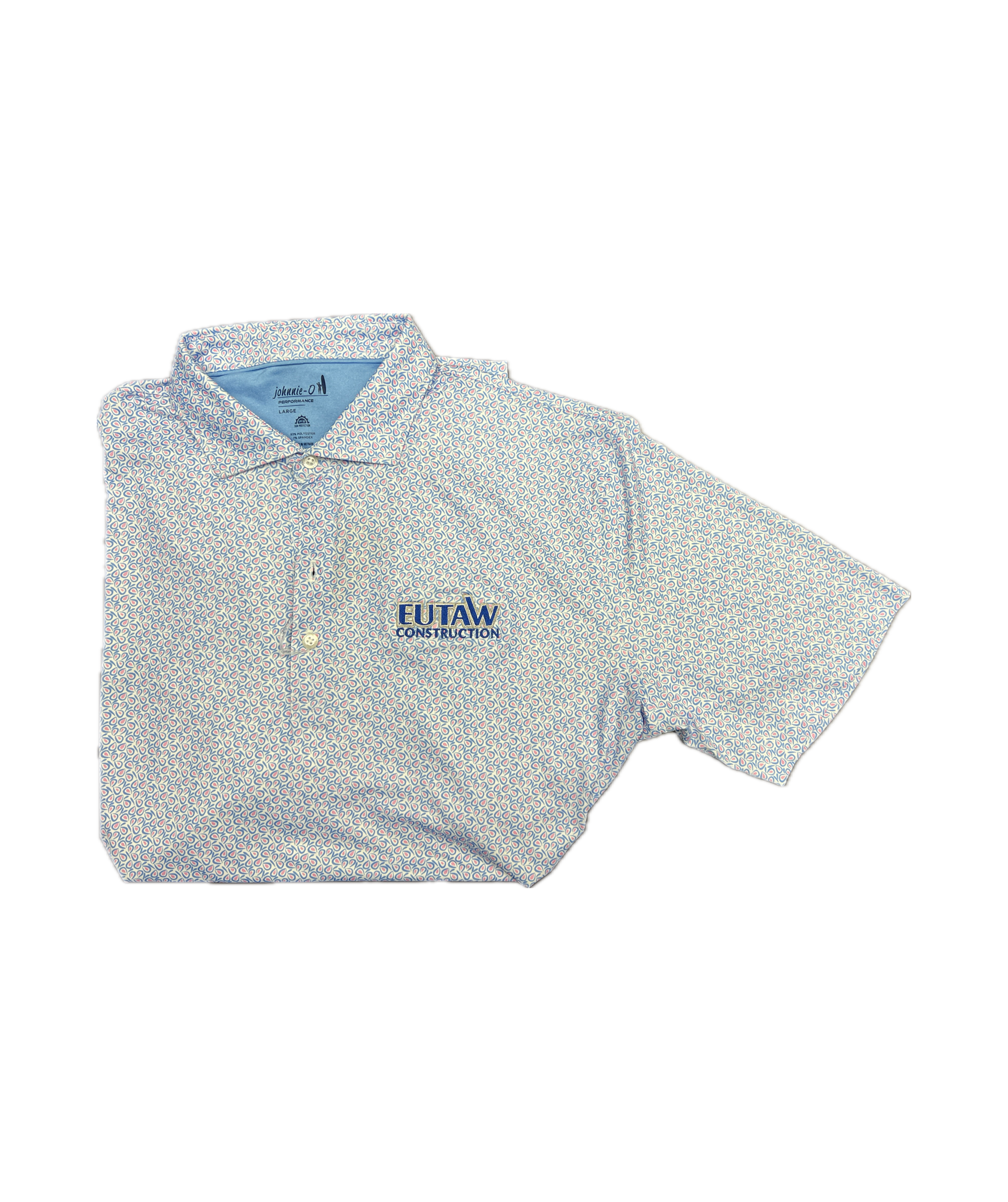 Johnnie-O Harkins Printed Jersey Performance Polo